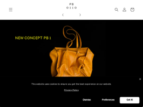 Pb0110 homepage screenshot