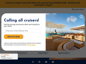 'cruises.com' screenshot