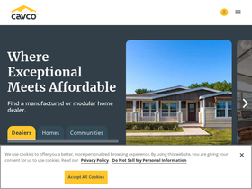 'cavcohomes.com' screenshot