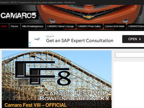 'camaro5.com' screenshot
