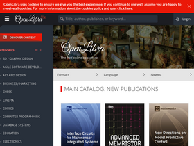 'openlibra.com' screenshot