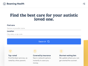 'beaminghealth.com' screenshot