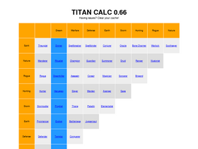 'titancalc.com' screenshot