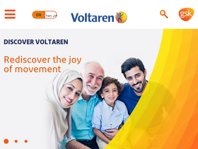 'voltaren.me' screenshot