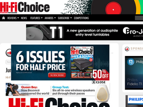 'hifichoice.com' screenshot