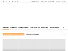 'posnajela.rs' screenshot