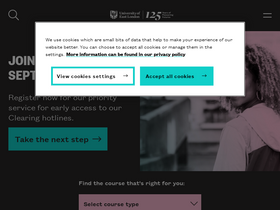 'uel.ac.uk' screenshot