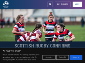 'scottishrugby.org' screenshot