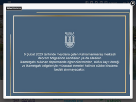 'ects.mu.edu.tr' screenshot