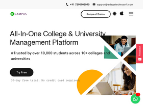 'lingayas.ecampuslms.com' screenshot