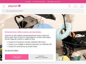 'jollyroom.no' screenshot