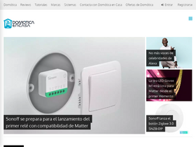 'domoticaencasa.es' screenshot