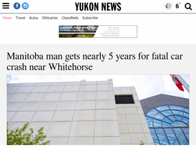 'yukon-news.com' screenshot