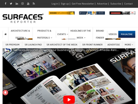 'surfacesreporter.com' screenshot