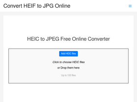 'heic.online' screenshot
