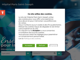 'hpsj.fr' screenshot