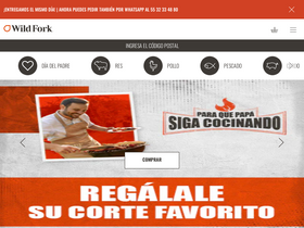 'wildfork.mx' screenshot