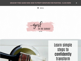 'girlinthegarage.net' screenshot