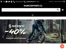 'bicisport.cl' screenshot