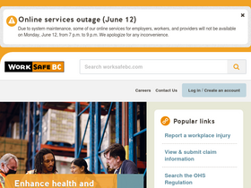 'worksafebc.com' screenshot