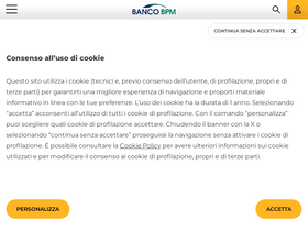 'bancobpm.it' screenshot
