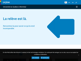 'uqam.ca' screenshot
