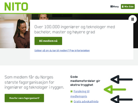 'nito.no' screenshot