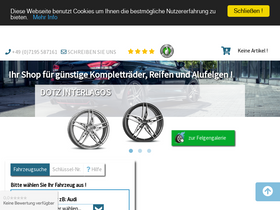 'onlineraeder.de' screenshot