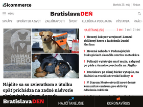 'bratislavaden.sk' screenshot