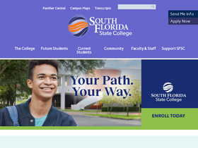 'southflorida.edu' screenshot