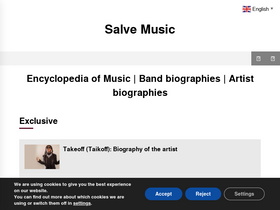 'salvemusic.com.ua' screenshot