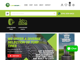 lawnstuff.com homepage screenshot