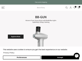 bocastory.com homepage screenshot