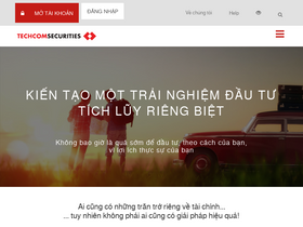 'tcinvest.tcbs.com.vn' screenshot
