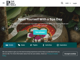 'thebalibible.com' screenshot