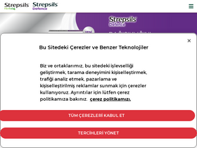'strepsilsherbal.com' screenshot