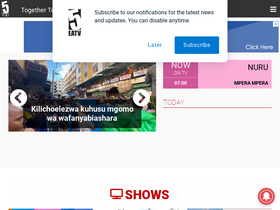 'eatv.tv' screenshot