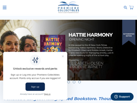 'premierecollectibles.com' screenshot