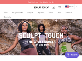 Sculpt Touch Official homepage screenshot
