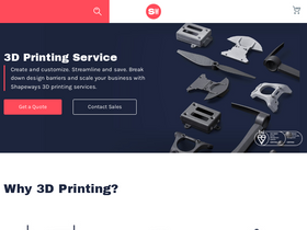 'shapeways.com' screenshot