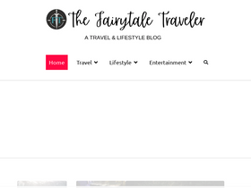 'thefairytaletraveler.com' screenshot