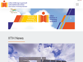 'iith.ac.in' screenshot