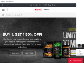 'gnc.ca' screenshot