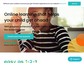 'edplace.com' screenshot