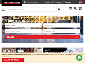 'fullcartuning.com' screenshot