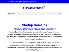 startupdomains.com
