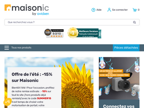 'maisonic.com' screenshot