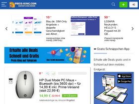 'preis-king.com' screenshot