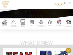 'beverlyhills.org' screenshot
