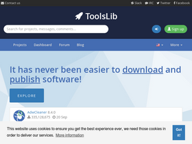 'toolslib.net' screenshot